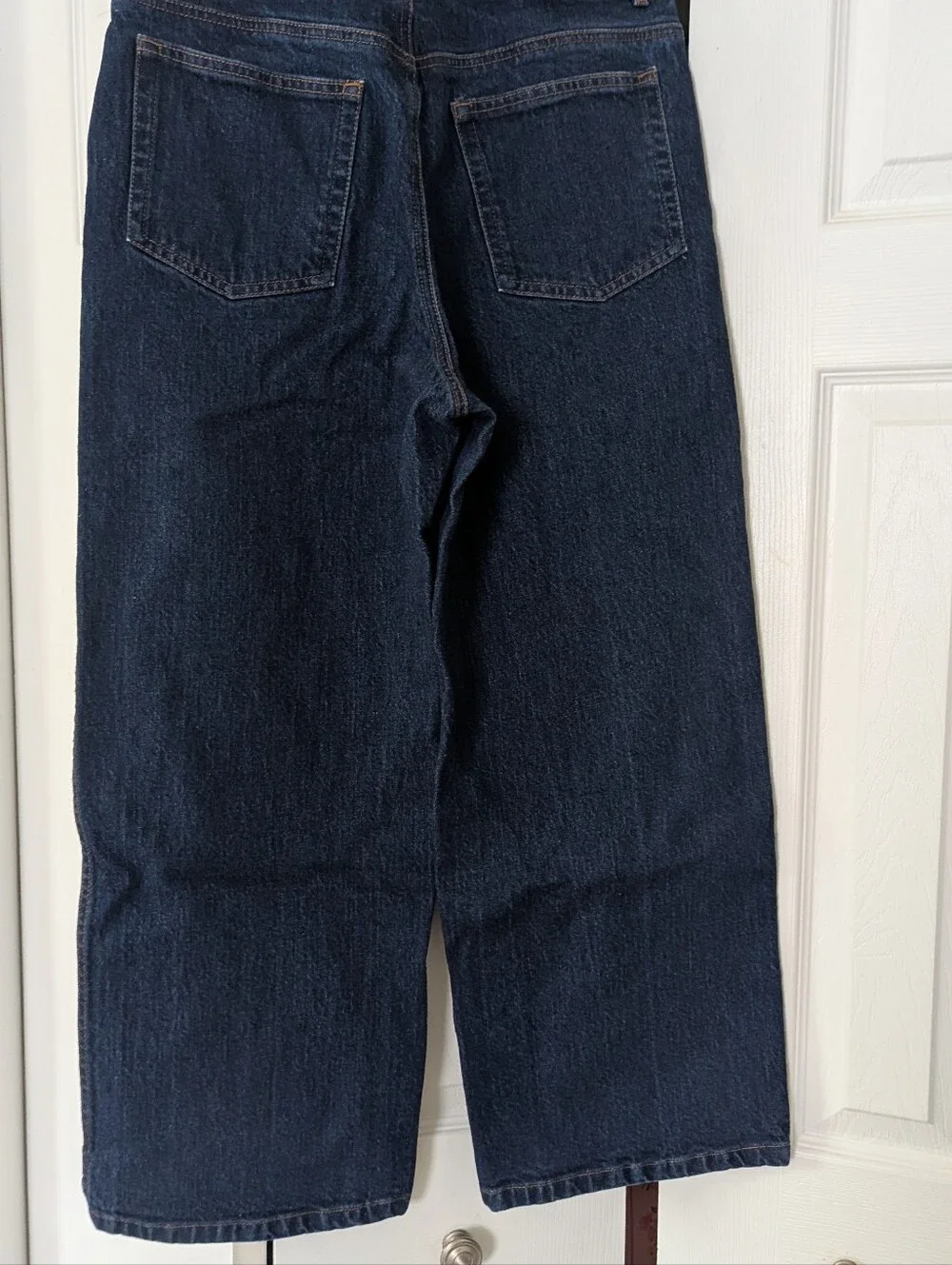 Sezane Le Crop Indigo - Size 10